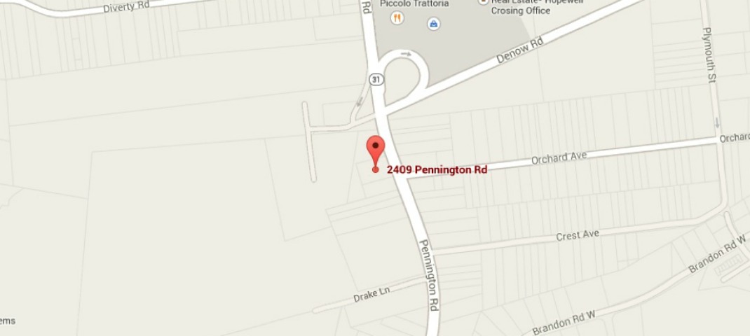 Pennington Rd Feature Map 