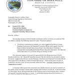 Copy of Hopewell Twp Mayor Lester's Letter to FERC re: Co-Location Communication