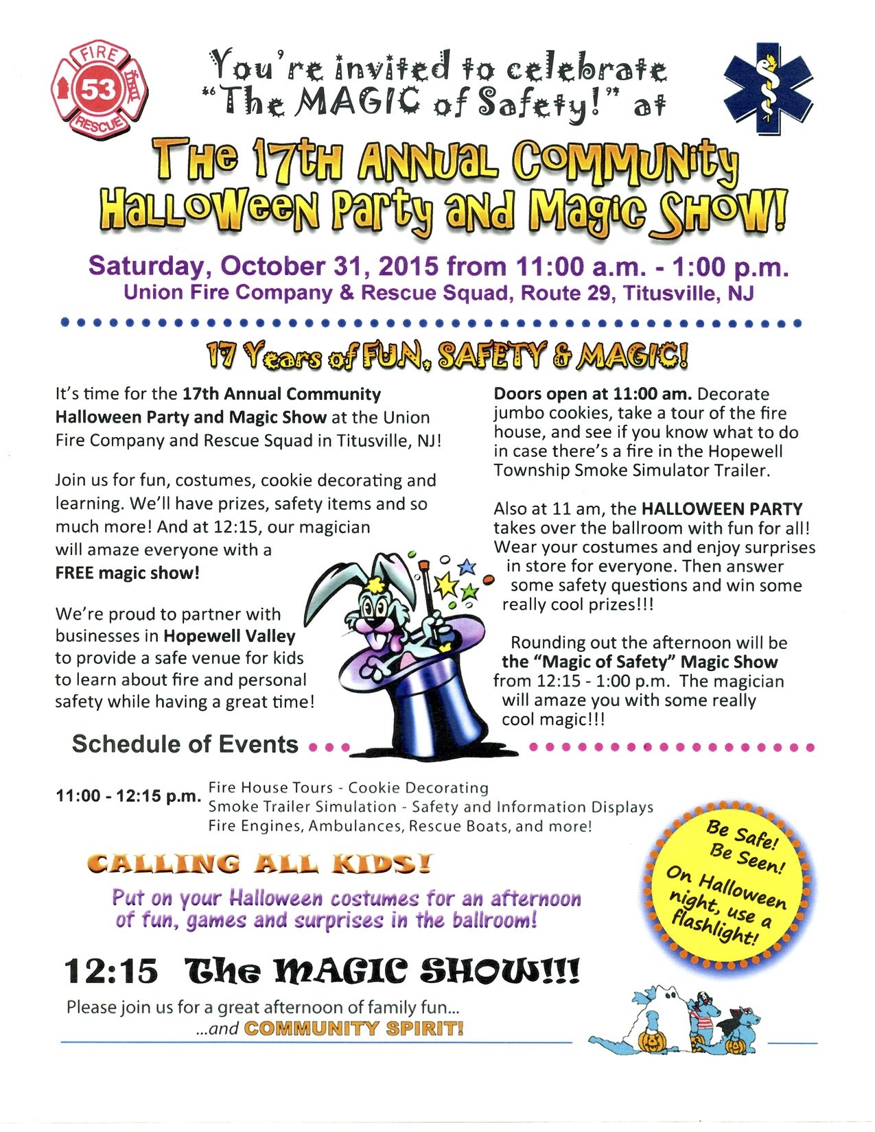 union fire halloween MercerMe