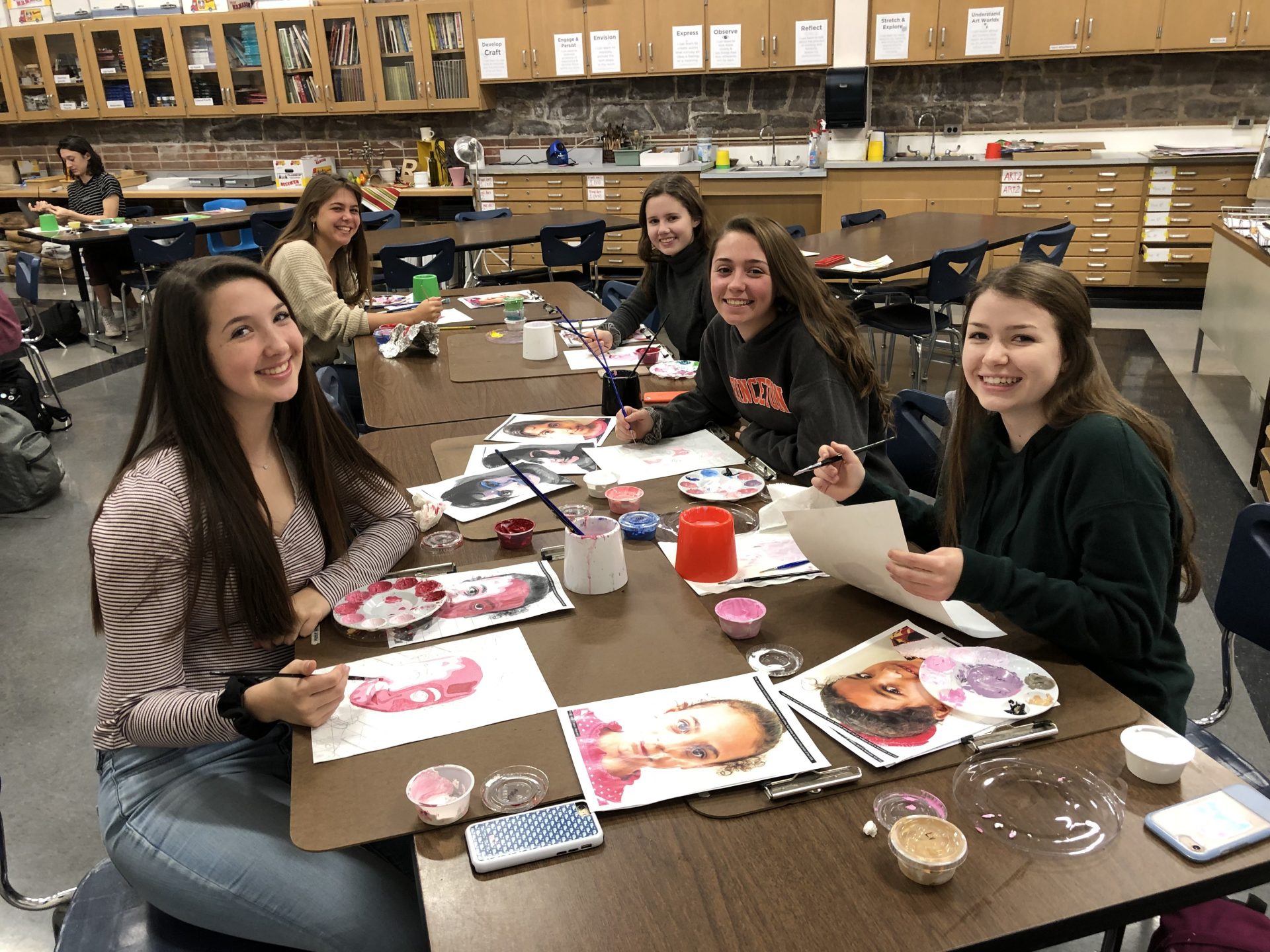 Activism In The Hvchs Art Room With The Memory Project (photos) - Mercerme