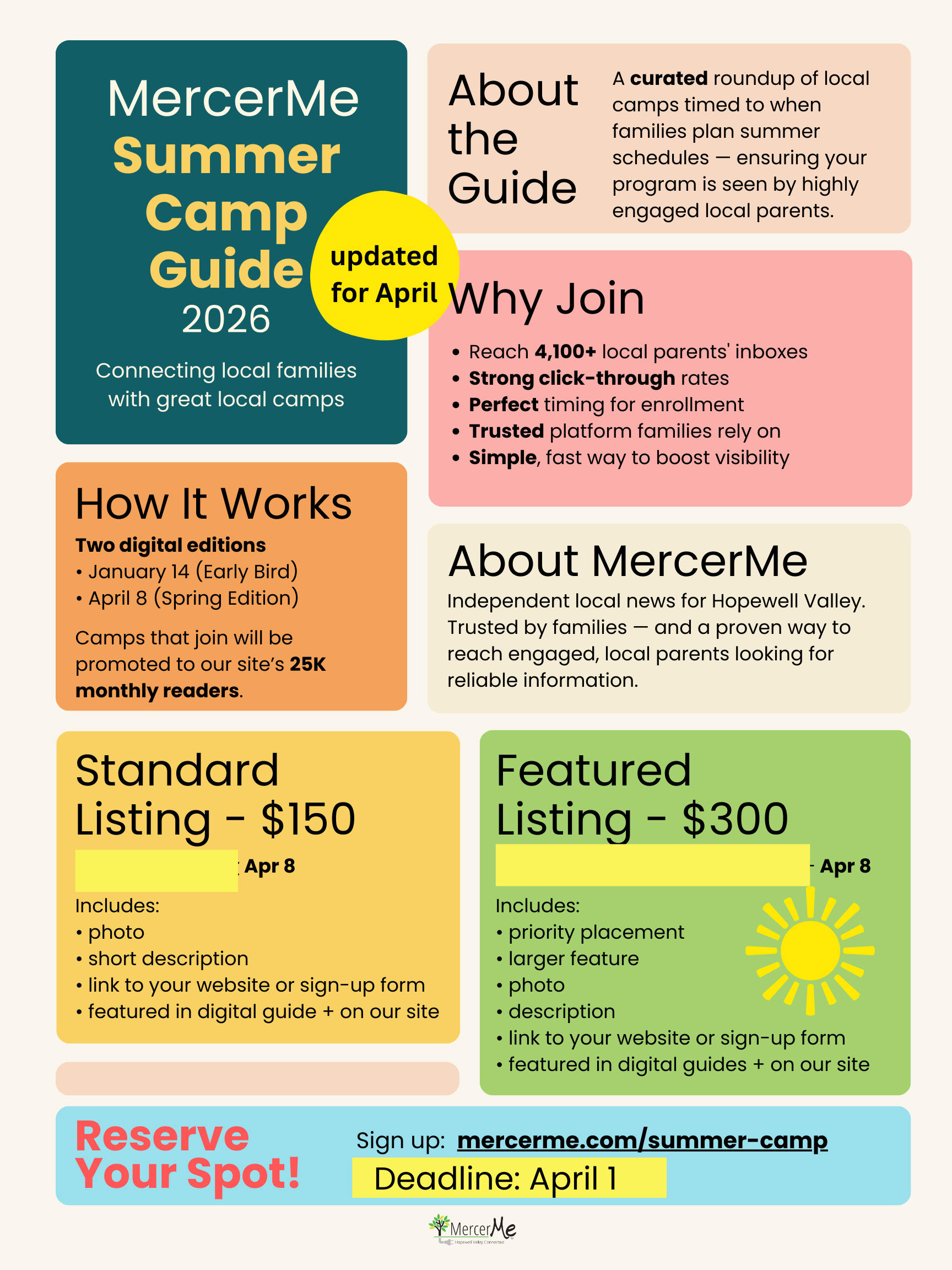 Summer Camp - MercerMe